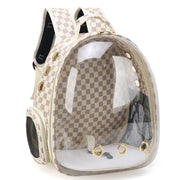 PU and PET Pet Carrier Backpack