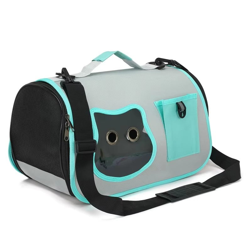 Ventilated Pet Carrier Tote with Front Window