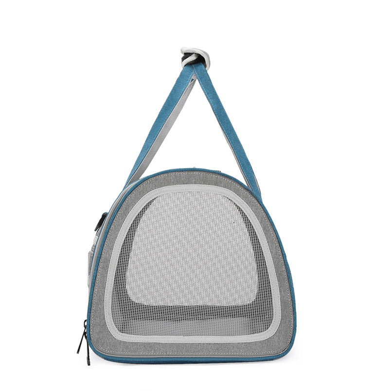 Mesh Pet Carrier Tote with Shoulder Strap