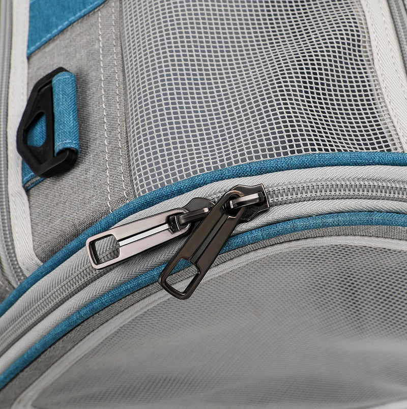 Mesh Pet Carrier Tote with Shoulder Strap