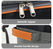 Polyester Wheeled Pet Carrier with Trolley