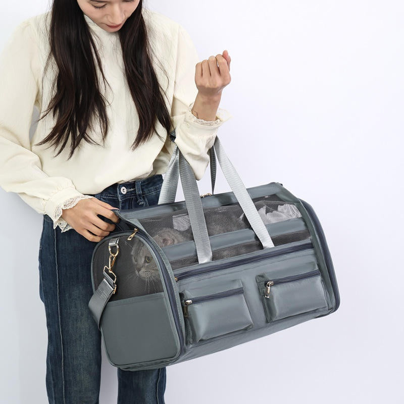 Soft-Sided Pet Carrier Tote