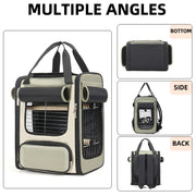 Nylon Small Pet Carrier Backpack