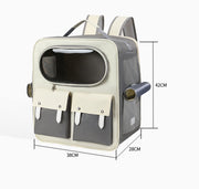 Convertible Pet Carrier Backpack with Standard & Wheeled Options
