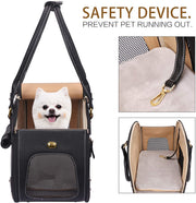 PU Pet Carrier Tote with 7 Color Options
