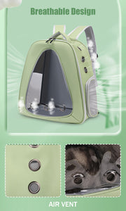 Pet Carrier Backpack with Front Viewing Window