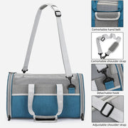 Mesh Pet Carrier Tote with Shoulder Strap