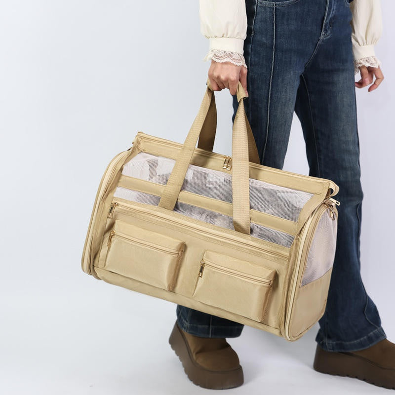 Soft-Sided Pet Carrier Tote