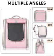 Pet Carrier Backpack with Side Window Covers