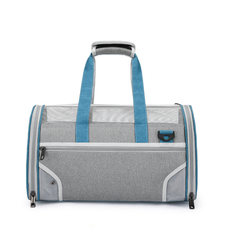 Mesh Pet Carrier Tote with Shoulder Strap