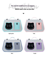 Ventilated Pet Carrier Tote with Front Window