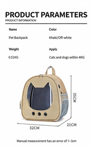 Pet Carrier Backpack