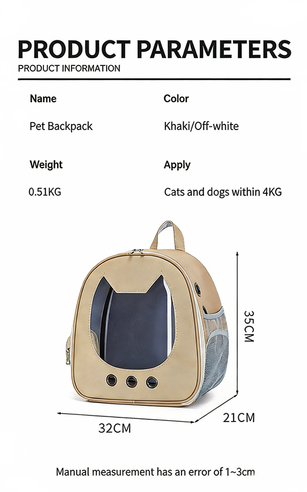 Pet Carrier Backpack