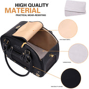 PU Pet Carrier Tote with 7 Color Options