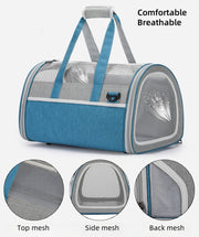 Mesh Pet Carrier Tote with Shoulder Strap