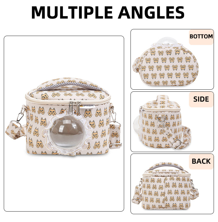 Compact Oxford and PC Small Pet Carrier Tote