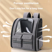 Pet Carrier Backpack with Trolley Version