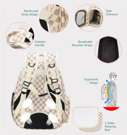 PU and PET Pet Carrier Backpack