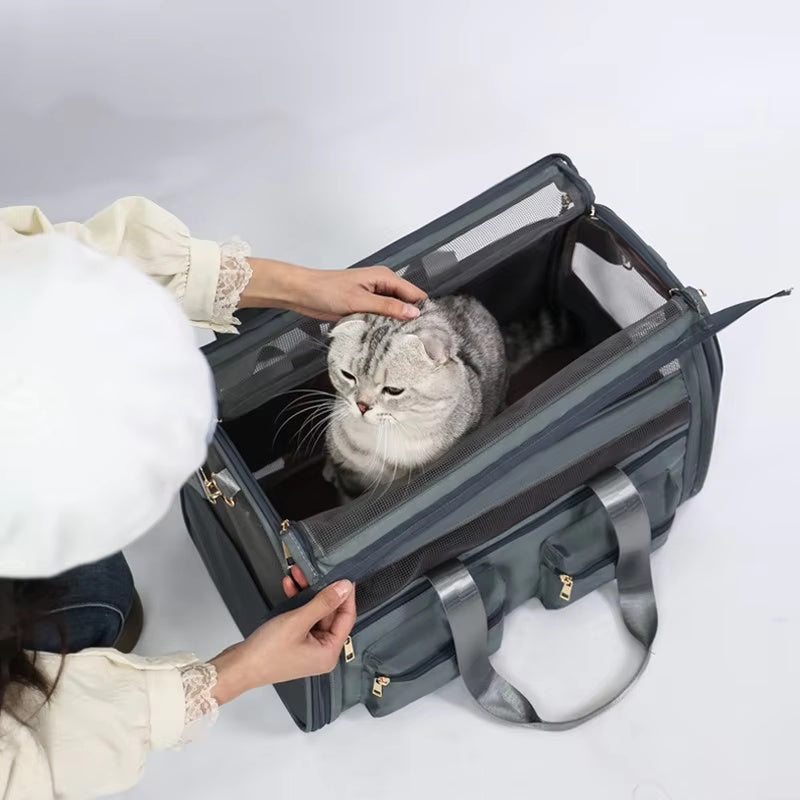 Soft-Sided Pet Carrier Tote