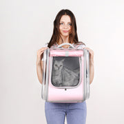 Pet Carrier Backpack with Side Window Covers