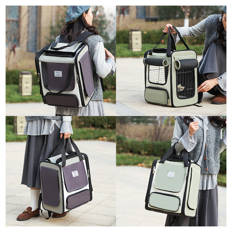 Nylon Small Pet Carrier Backpack