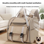 Nylon Expandable Pet Carrier Backpack