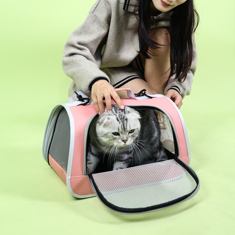 Soft-Sided Pet Carrier Tote for Travel