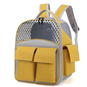 Pet Carrier Backpack with Dual Front Pockets