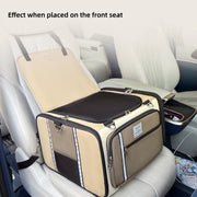Nylon Pet Car Safety Seat with 2 Color Options