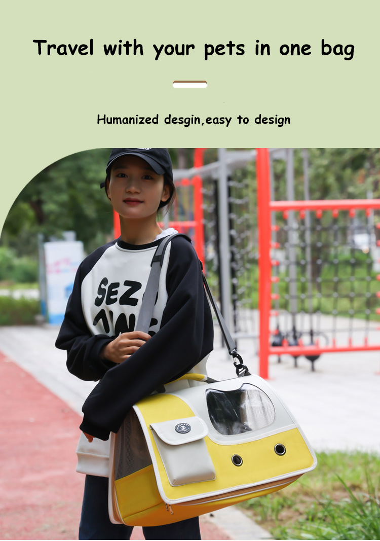 Soft-Sided Pet Carrier Tote