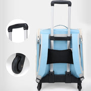 Wheeled Pet Carrier Backpack
