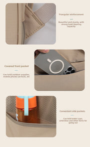 Nylon Expandable Pet Carrier Backpack
