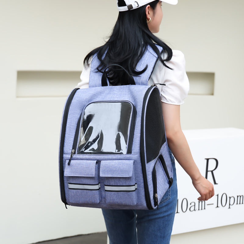 Pet Carrier Backpack with Trolley Version