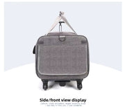 Large Oxford Wheeled Pet Carrier