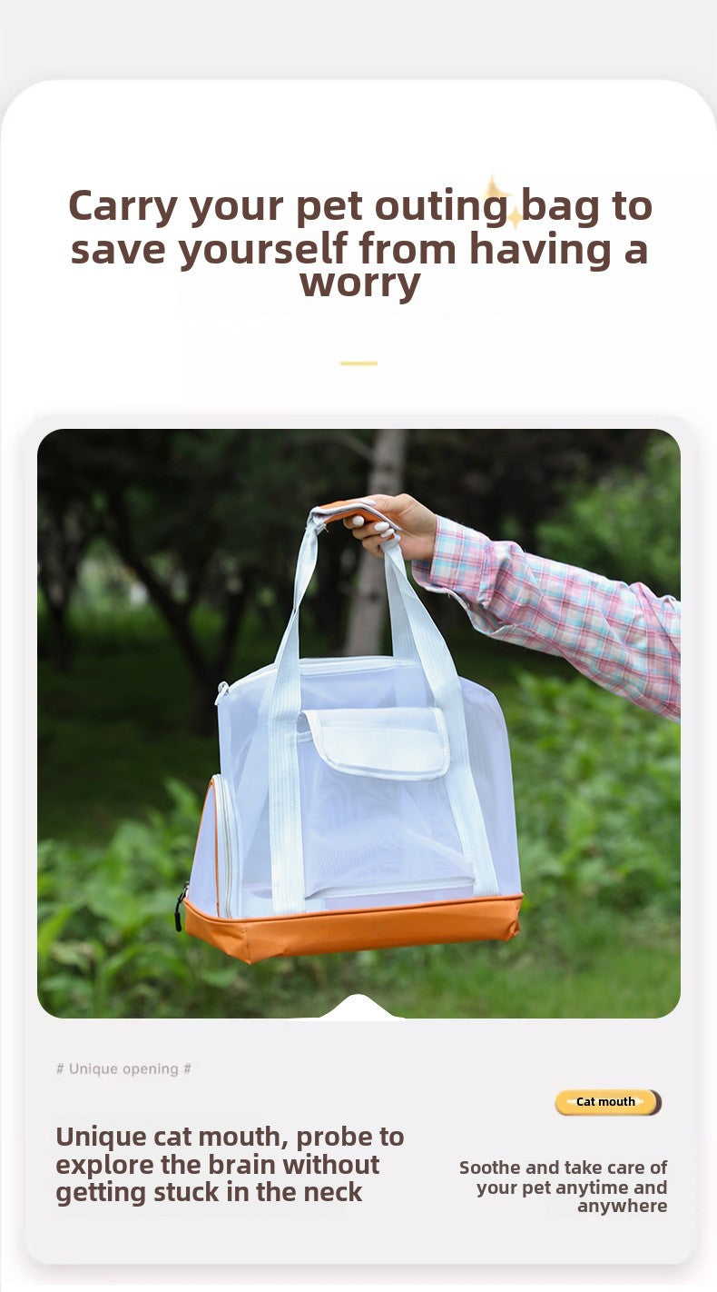 Pet Carrier Tote with Front Entry
