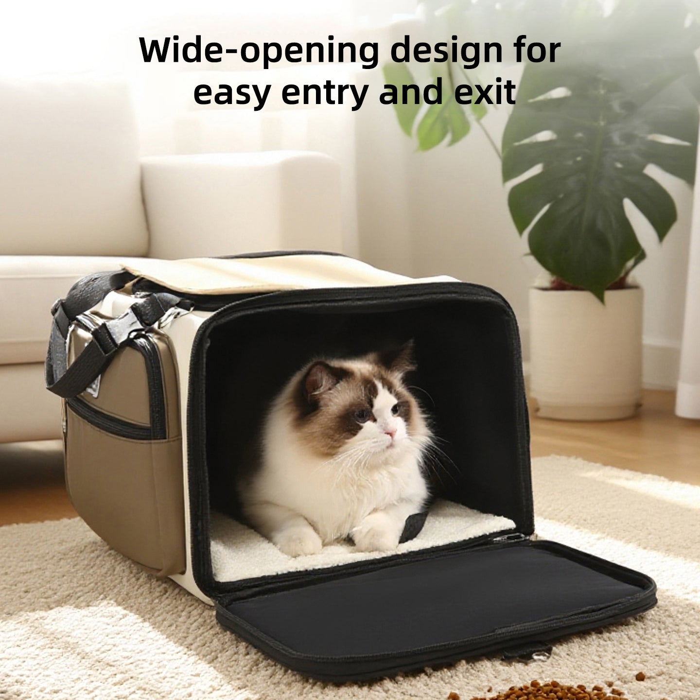 Nylon Pet Car Safety Seat with 2 Color Options