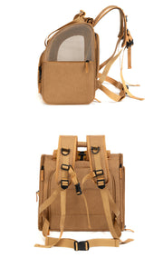 Polyester Expandable Pet Carrier Backpack