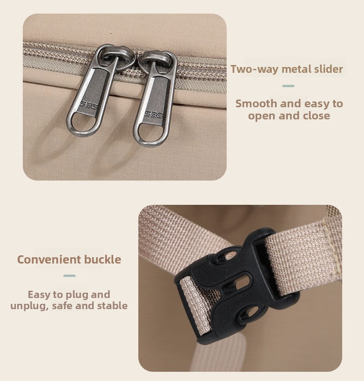 Nylon Expandable Pet Carrier Backpack