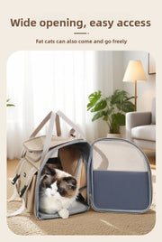 Nylon Expandable Pet Carrier Backpack