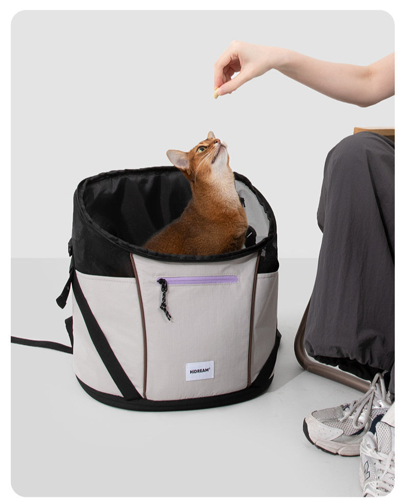 Lightweight Front-Carry Pet Carrier Backpack