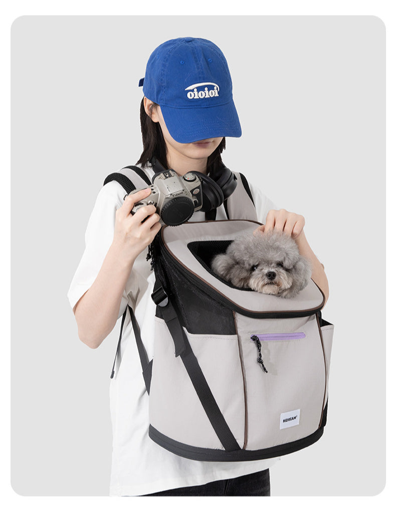Lightweight Front-Carry Pet Carrier Backpack