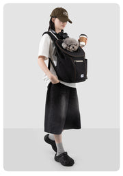 Lightweight Front-Carry Pet Carrier Backpack