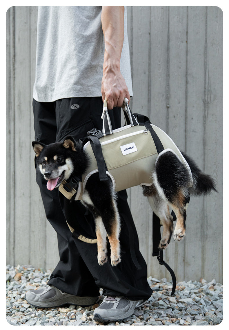 Spine-Friendly Horizontal Pet Carrier Backpack
