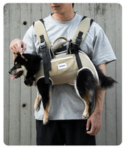 Spine-Friendly Horizontal Pet Carrier Backpack