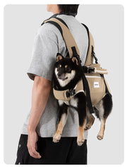 Spine-Friendly Horizontal Pet Carrier Backpack