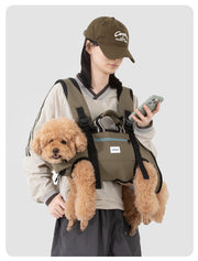 Spine-Friendly Horizontal Pet Carrier Backpack