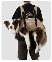 Spine-Friendly Horizontal Pet Carrier Backpack