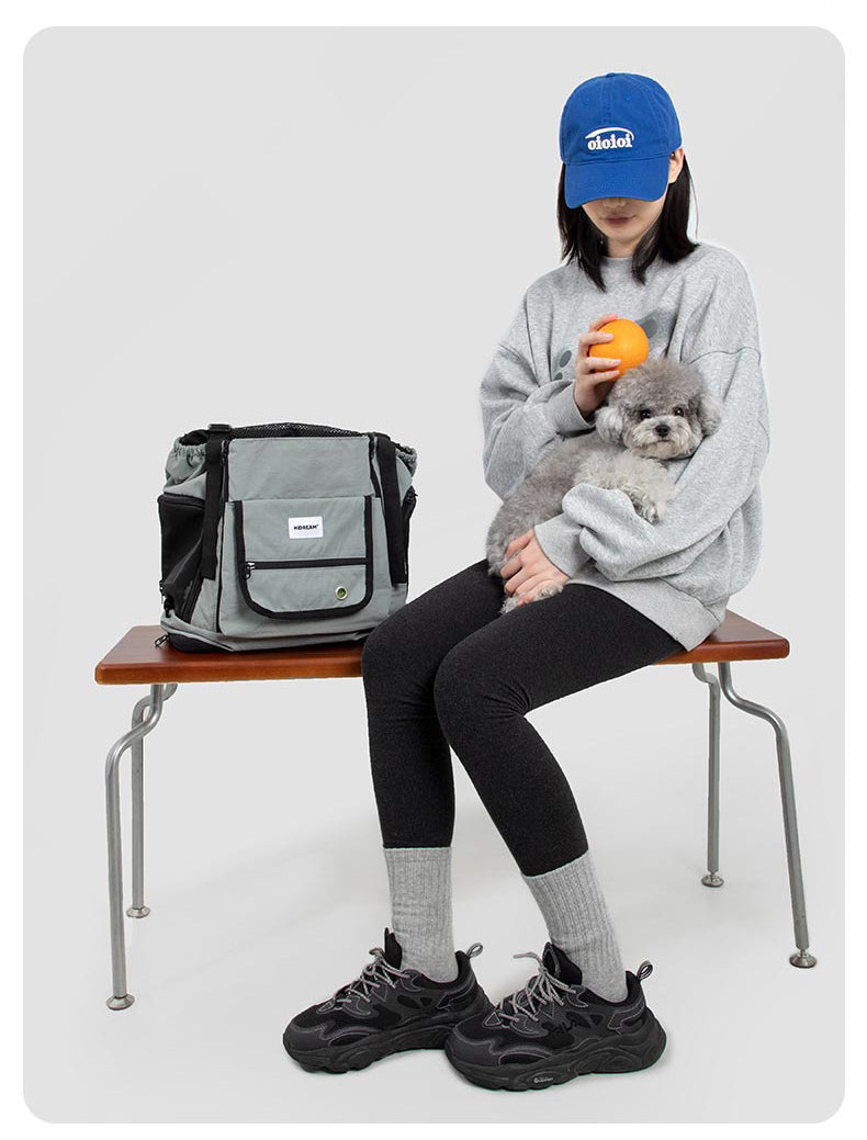 Mountain-Style Front-Carry Pet Backpack