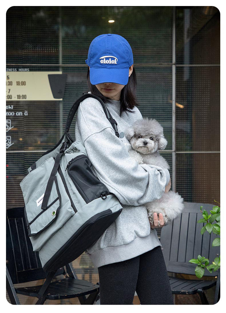 Mountain-Style Front-Carry Pet Backpack