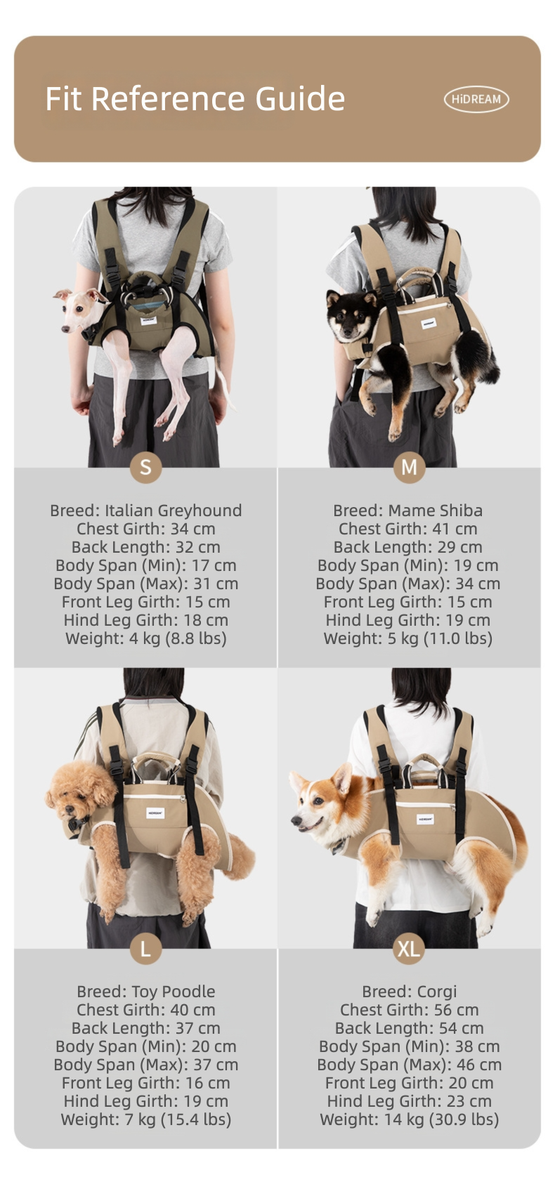 Spine-Friendly Horizontal Pet Carrier Backpack